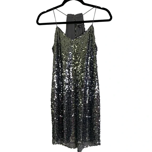 Express | Dresses | Express Womens Gray Sparkly Sequin Dress Size Xs Gently  Used